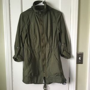 Women’s army green spring jacket